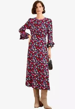 Повседневное платье REGULAR FIT - RUFFLE SLEEVE MIDI Love & Roses, черный