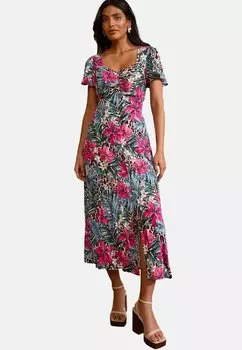 Повседневное платье REGULAR FIT - SHORT SLEEVE MIDI Love & Roses, синий