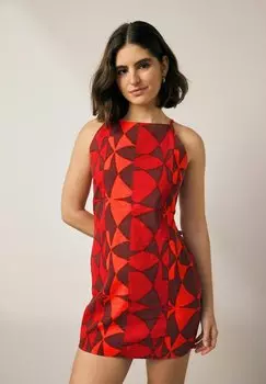 Повседневное платье REGULAR FIT-SLEEVELESS RACER STRETCH Next, красный