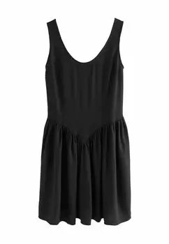 Повседневное платье REGULAR FIT - SLEEVELESS SCOOP NECK WAISTED Next, черный