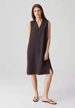 Повседневное платье RELAXED FIT MIDI OPUS, коричневый