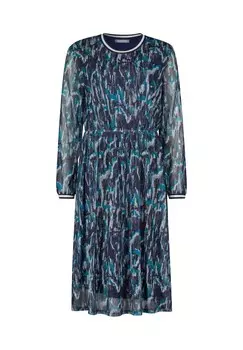 Повседневное платье с круглым вырезом BETTY & CO, цвет Dark Blue/petrol