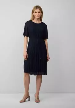 Повседневное платье s.Oliver BLACK LABEL, темно-синий