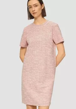 Повседневное платье s.Oliver, светло-розовый