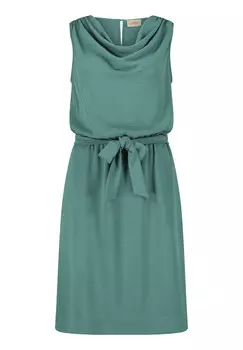 Повседневное платье с поясом Cartoon, зеленый