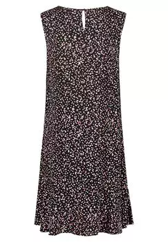 Повседневное платье с принтом BETTY & CO, цвет Schwarz Rot