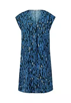 Повседневное платье с принтом BETTY & CO, цвет Dunkelblau/blau