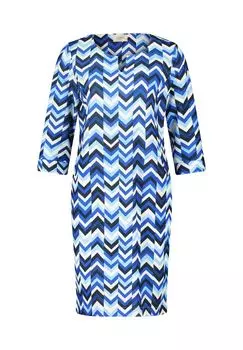 Повседневное платье с узором CARTOON, цвет Wei_/blau