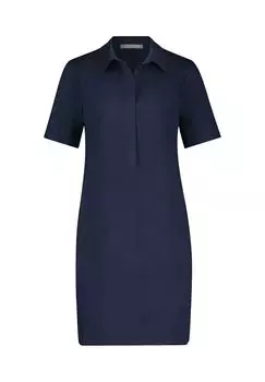 Повседневное платье с воротником BETTY & CO, цвет Navy Blue