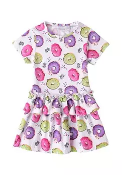 Повседневное платье Sarabanda, мультиколор