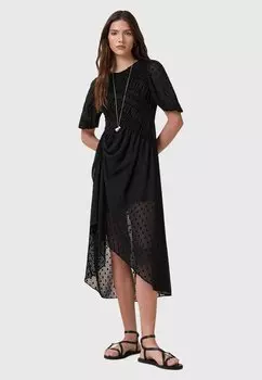 Повседневное платье SERENE AllSaints, черный