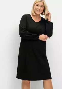 Повседневное платье Sheego, черный