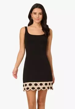 Повседневное платье Shift dress Adrianna Papell, черный