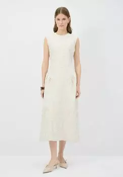 Повседневное платье SLEEVELESS adL, кремовый