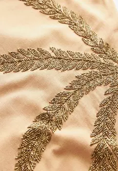 Повседневное платье SLEEVELESS COLUMN EMBELLISHED Next, коричневый