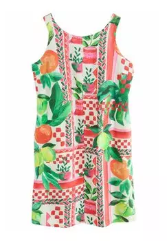 Повседневное платье SLEEVELESS SCOOP BACK MINI Next, красный
