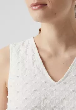 Повседневное платье SLFJOSELIE DRESS Selected, белый