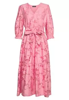 Повседневное платье SLFSADIE MIDI DRESS Selected Femme, фуксия