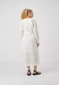 Повседневное платье SLFSONORA DRESS Selected, белый