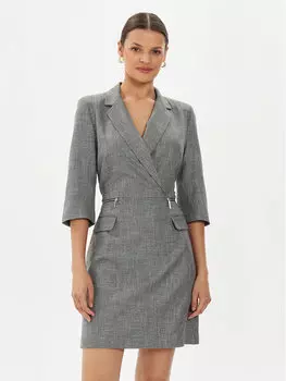 Повседневное платье slim fit Morgan, серый