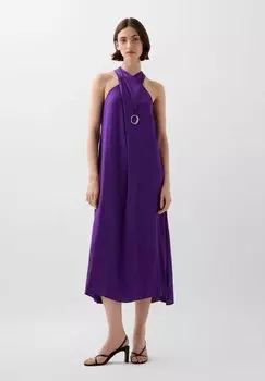 Повседневное платье SLIP CROSS Scalpers, фиолетовый