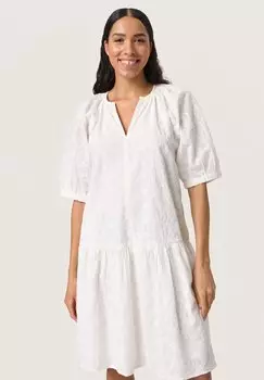 Повседневное платье SLISJA Soaked in Luxury, белый