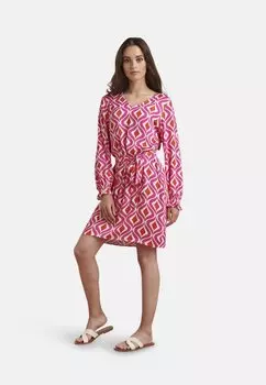 Повседневное платье Smashed Lemon, цвет white fuchsia