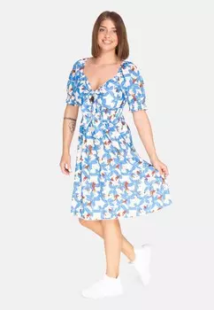 Повседневное платье SOMMER Elara, синий