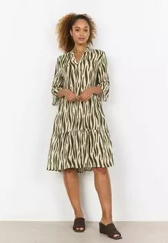 Повседневное платье Soyaconcept, зеленый