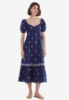 Повседневное платье Springfield, синий