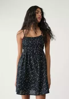 Повседневное платье Stradivarius, черный