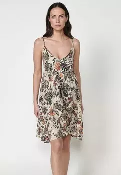 Повседневное платье STRAP Koroshi, бежевый