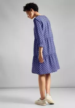 Повседневное платье Street One, темно-синий