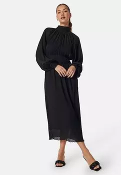 Повседневное платье STRUCTURED Bubbleroom, черный