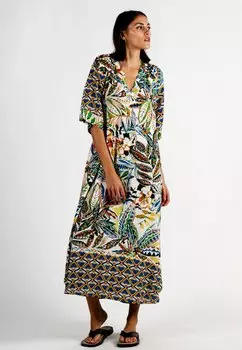 Повседневное платье SUNNY MOMENTS Andijamo, бежевый