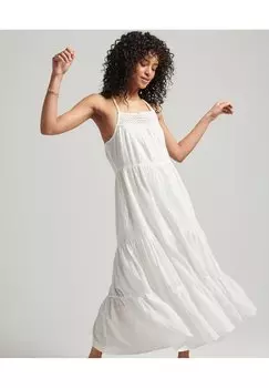 Повседневное платье Superdry, белый