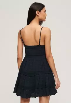 Повседневное платье Superdry, темно-синий