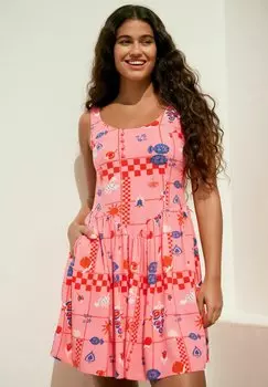 Повседневное платье TALL FIT Next, фуксия