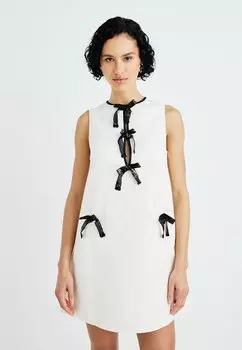 Повседневное платье TAMARA BOW MINI DRESS Sister Jane, кремовый
