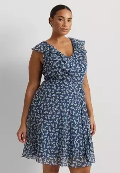 Повседневное платье TARVAIGHT SLEEVELESS DAY DRESS Ralph Lauren, кремовый