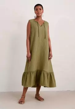 Повседневное платье TEASPOON BAY Seasalt Cornwall, зеленый