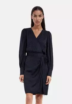 Повседневное платье The Kooples, темно-синий