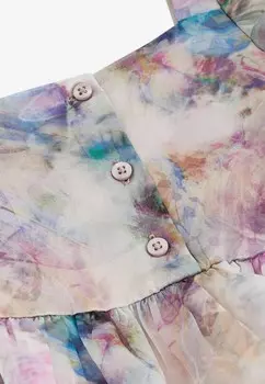 Повседневное платье TIERED ORGANZA STANDARD Next, фиолетовый