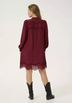 Повседневное платье TIFFANY Culture, бордовый