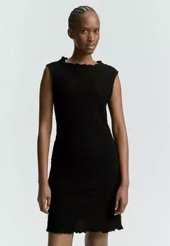 Повседневное платье TOM TAILOR DENIM, черный