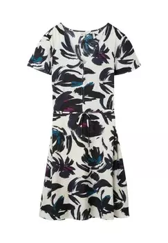 Повседневное платье TOM TAILOR, темно-синий