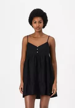 Повседневное платье Tommy Jeans, черный