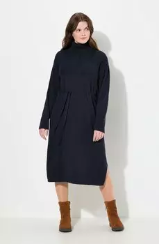 Повседневное платье TURTLENECK Ulla Popken, темно-синий