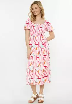 Повседневное платье usha, розовый