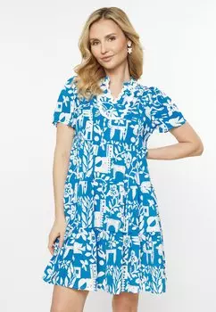 Повседневное платье usha, синий